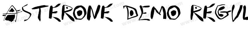 Asterone DEMO Regula字体转换